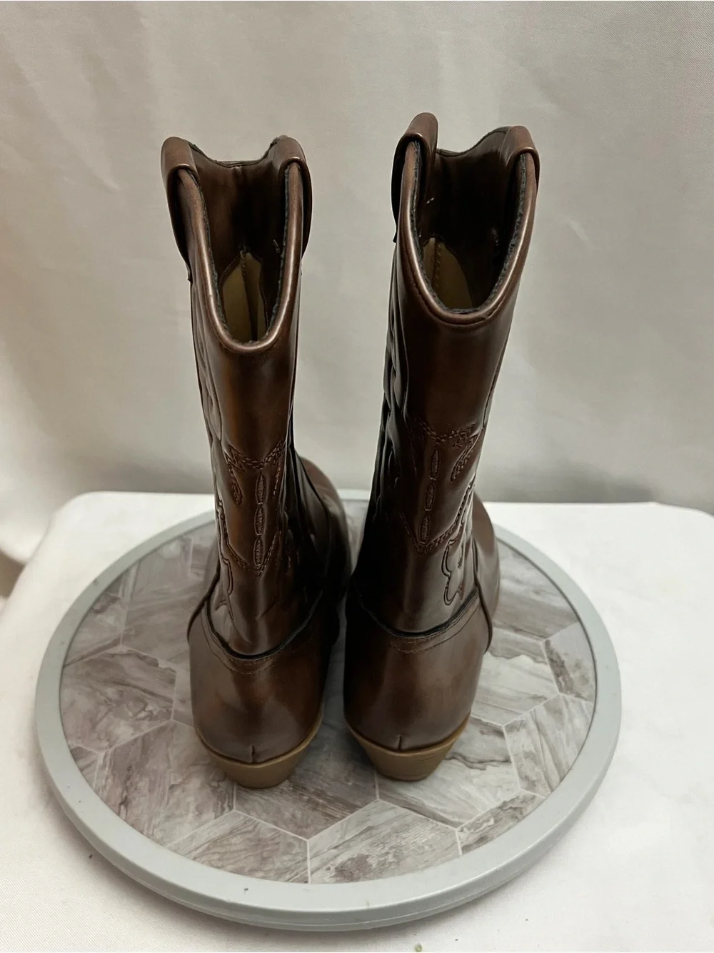 Tucker + Tate Brown Kids Cowboy Boots
